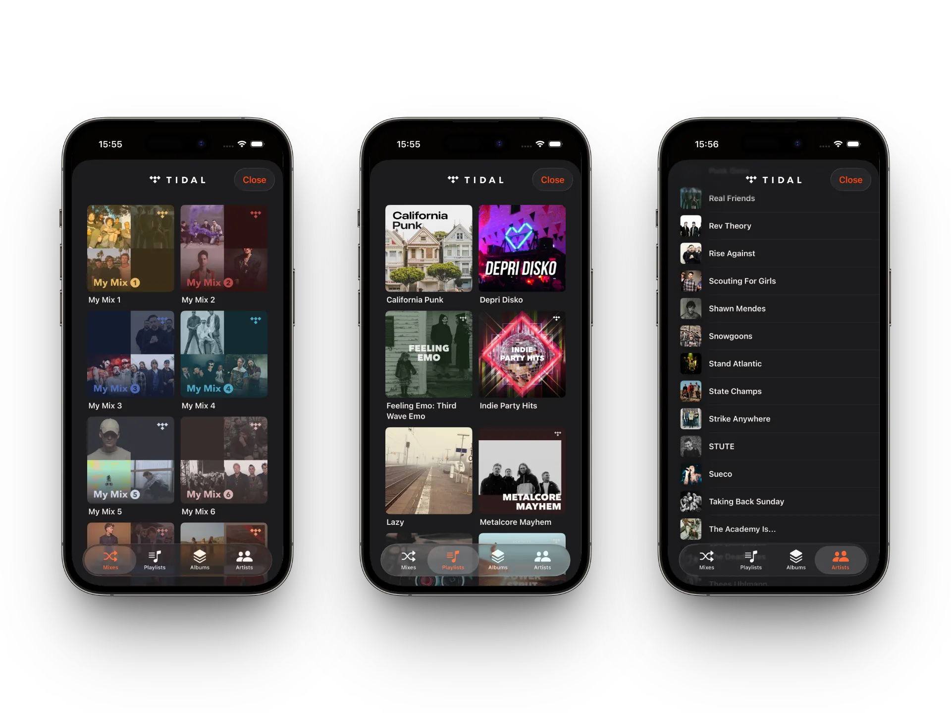 Access to Tidal library using KEF speaker