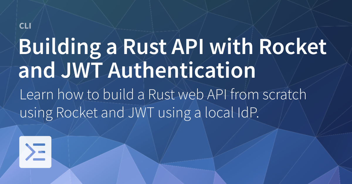 Api U Roket Building a Rust API with Rocket and JWT Authentication | sbstjn.com