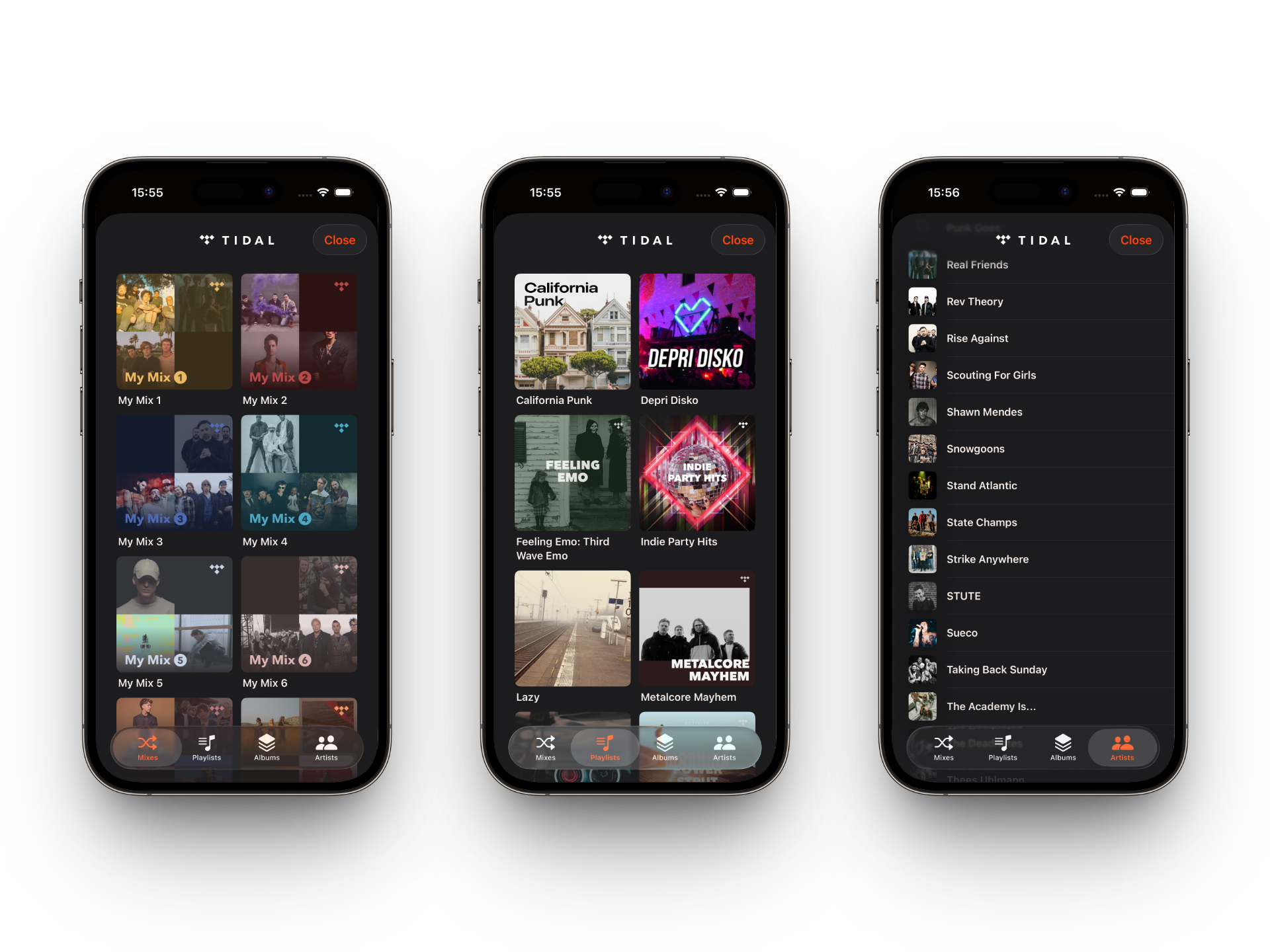 Access to Tidal library using KEF speaker