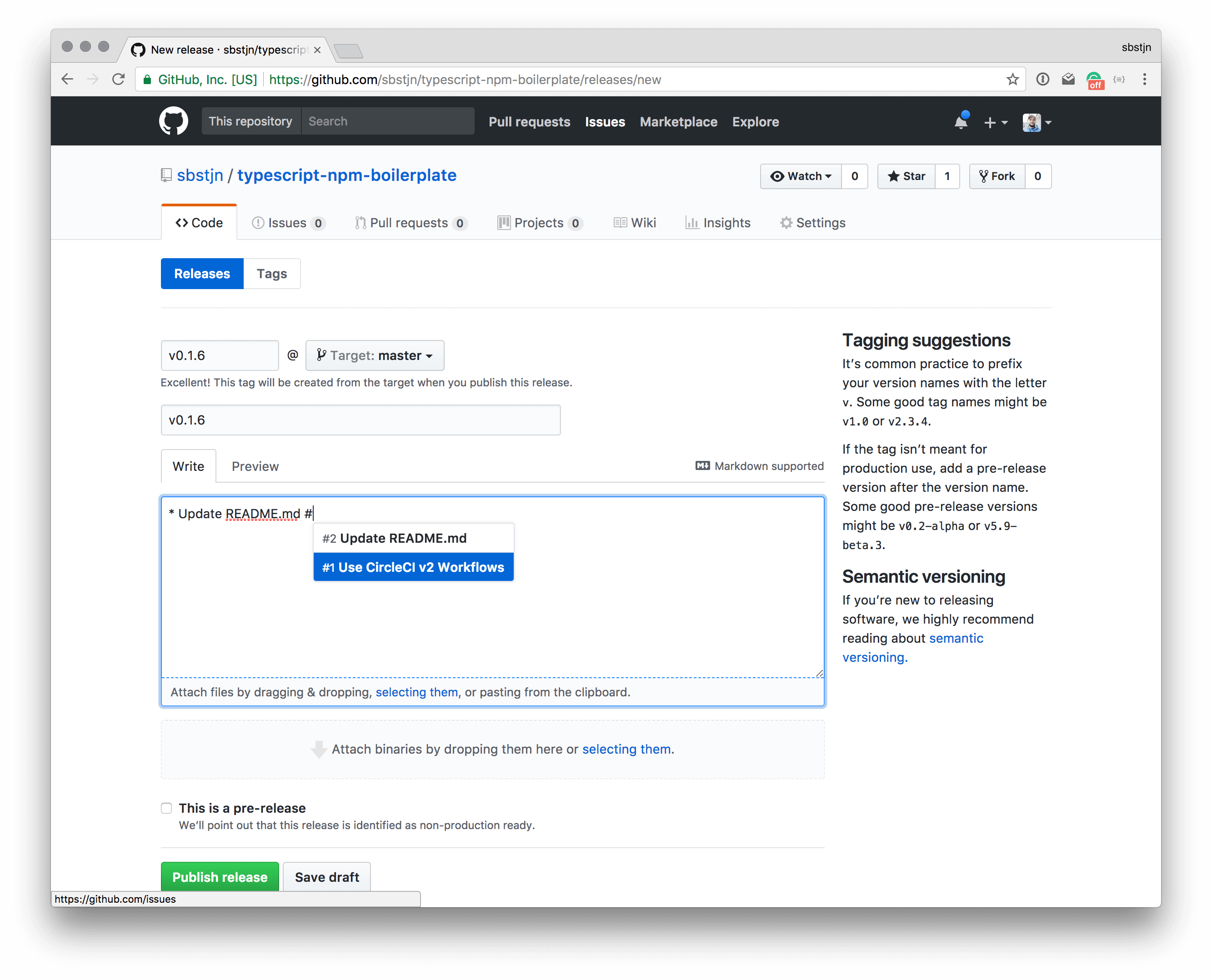 GitHub Release